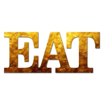 Pulvinar 24 x 10 in. EAT Plasma Metal Sign PU1127191